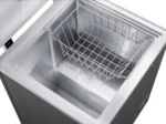 Chest Freezer - Silver -Stainless Steel - 220 L - Image 4
